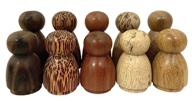 Papoose Mini Wonder Wood Forest Folk 10pc