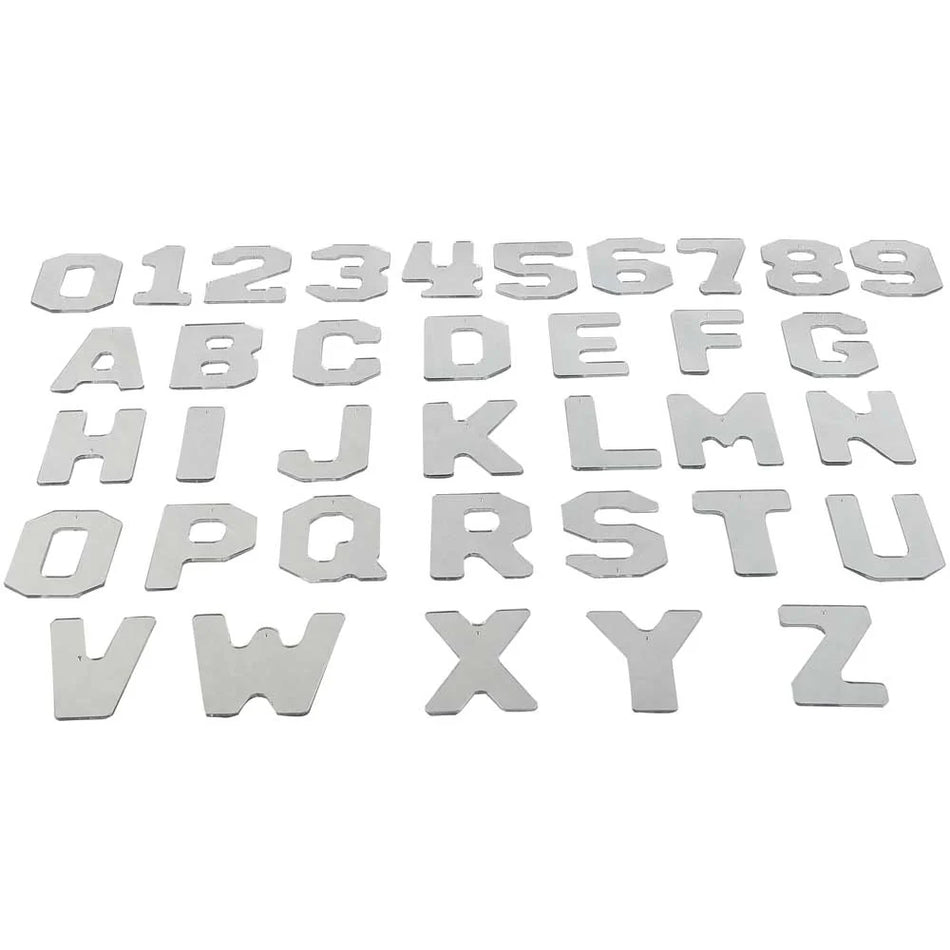 Masterkidz Acrylic Mirrors Alphabet & Numbers