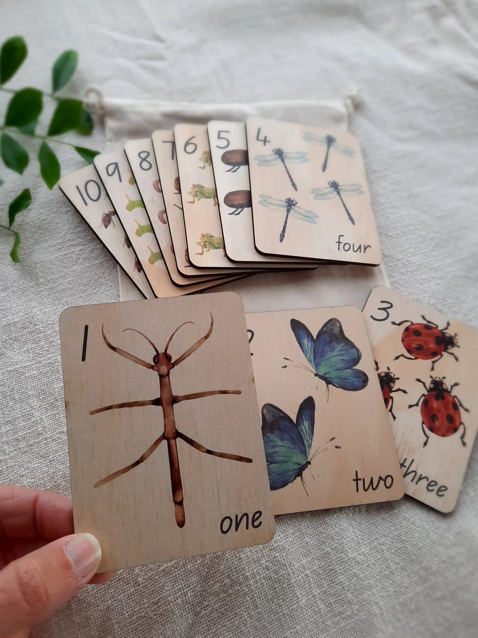 My Little Set Mini Flash Cards Mini Beasts