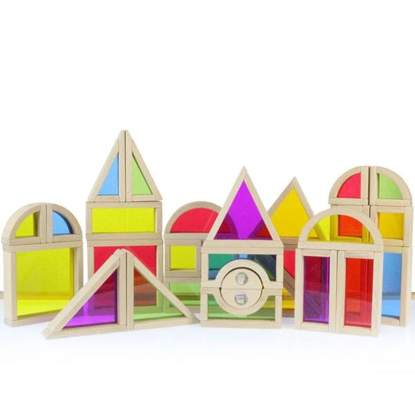 Masterkidz Rainbow Blocks Set 30pc