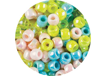 Pony Beads Pearl Pk 1000