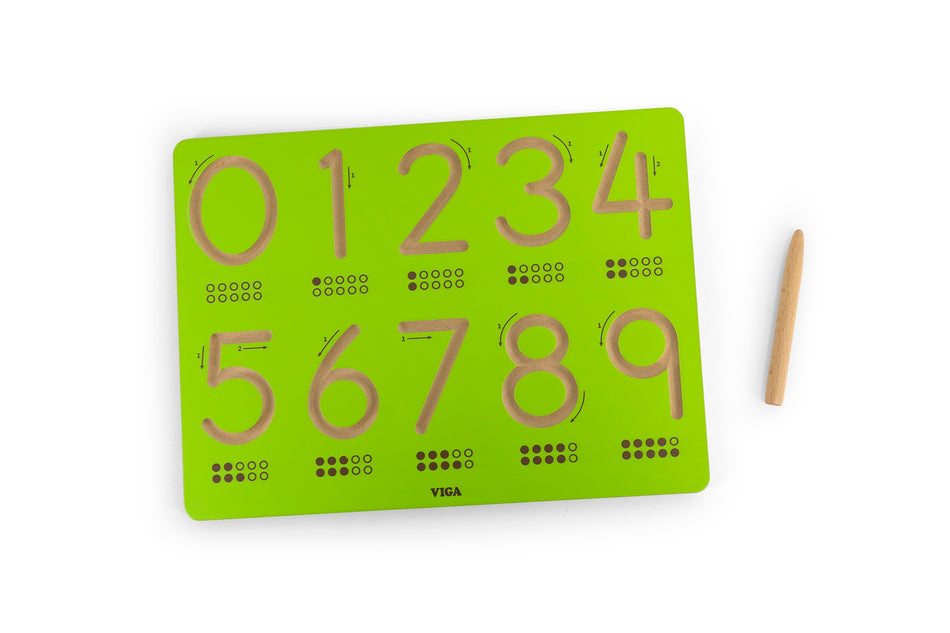 Viga Tracing Board Numbers