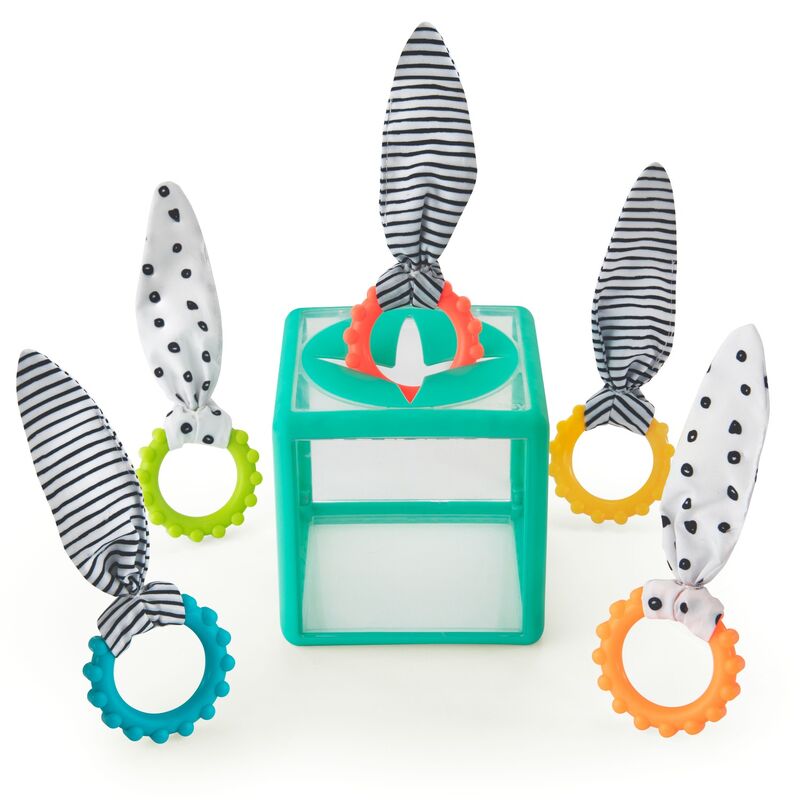 Sassy Baby Rainbow Ring Drop