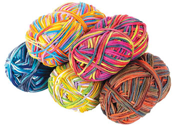 Acrylic Wool Pk 5 Multi