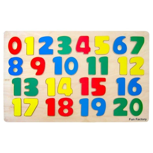 Fun Factory Numbers Puzzle 0-20