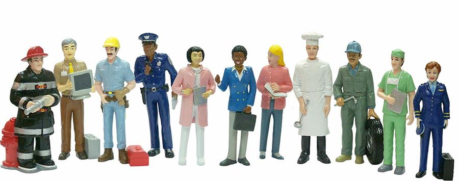 Miniland Figurines Professions 11pc