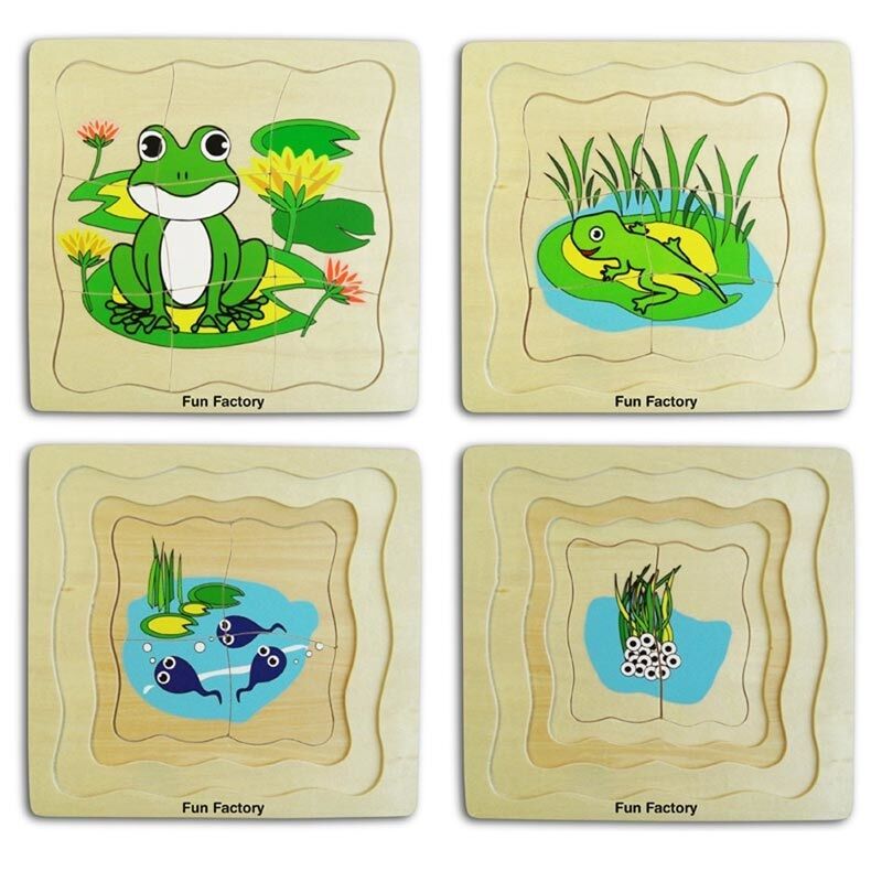 Fun Factory Puzzle 4 Layers Frog