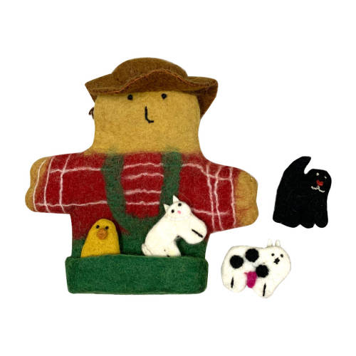 Papoose Story Puppets Old Macdonald