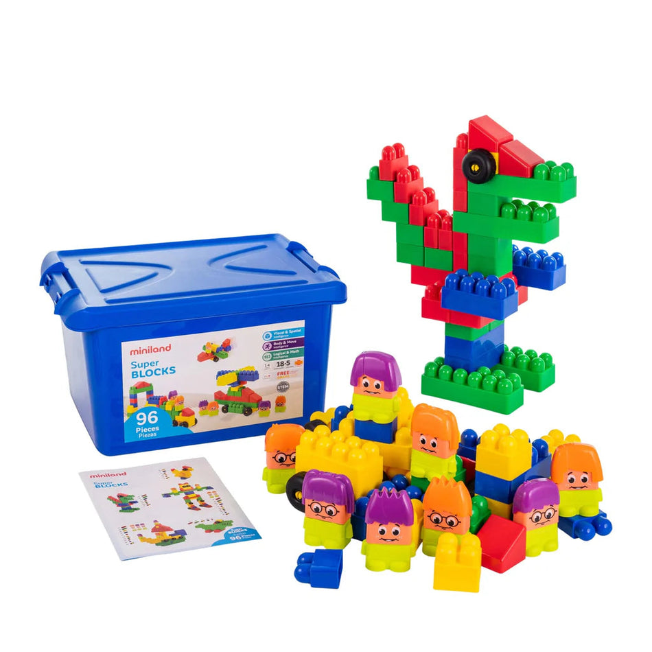 Miniland Super Blocks 96pc
