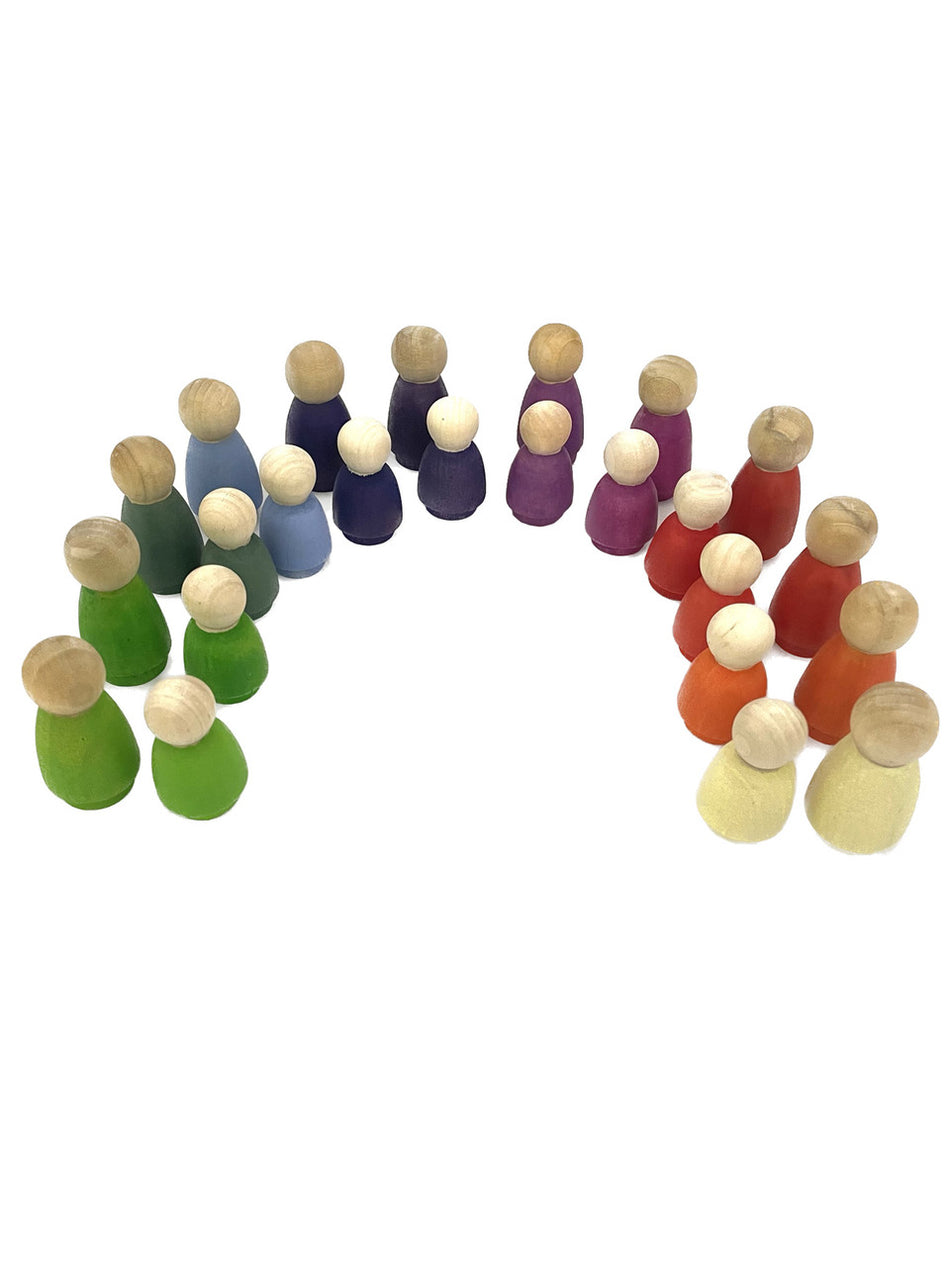 Papoose Little Goethe People 24pc