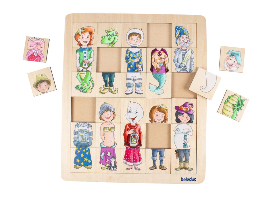 Beleduc Match & Mix Puzzle Fantasy