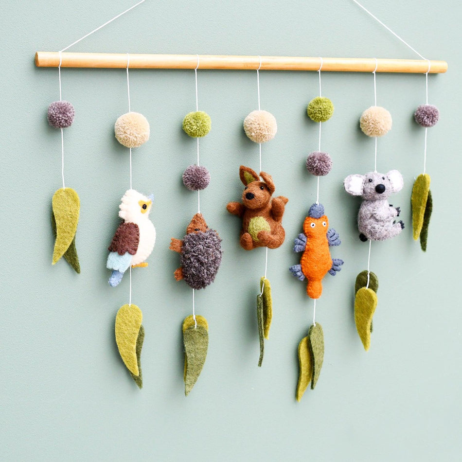 Tara Treasures Hanging Mobile - Australian Animals