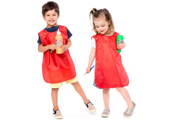 Toddler Apron Red (2-4 year old)