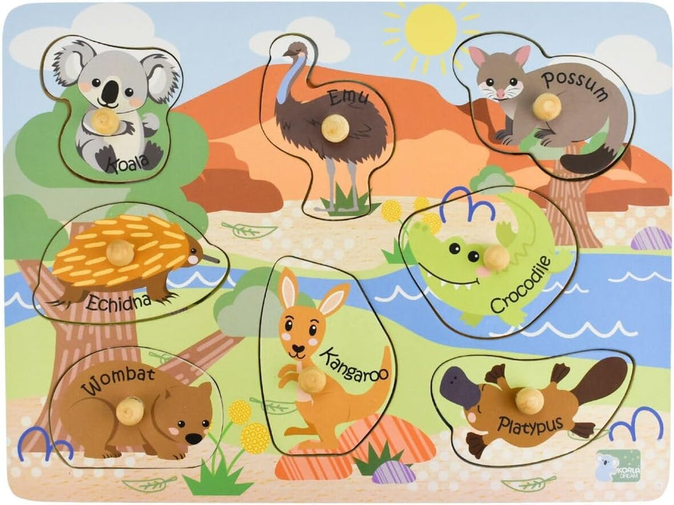 Koala Dream 2 in 1 Aussie Animals Puzzle