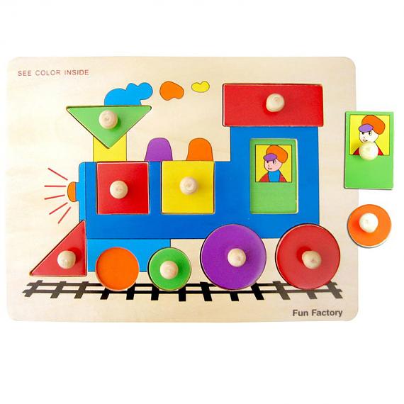 Fun Factory Knob Puzzle Train