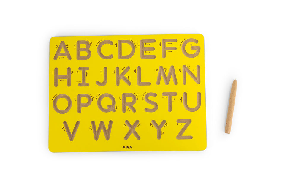 Viga Tracing Board Uppercase