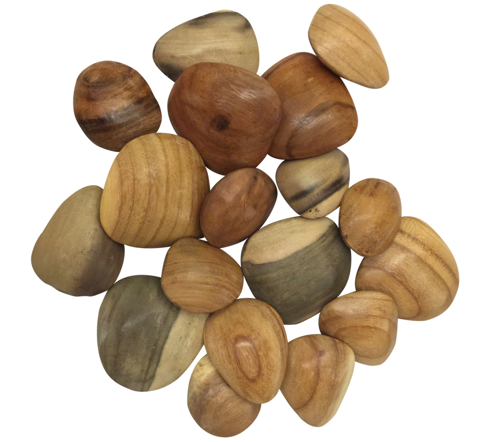 Papoose Wood Pebbles 9pc