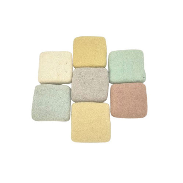 Papoose Pastel Felt Tiles 7pc