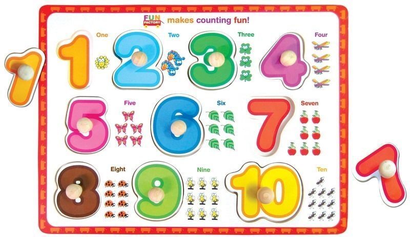 Fun Factory Puzzle Numbers