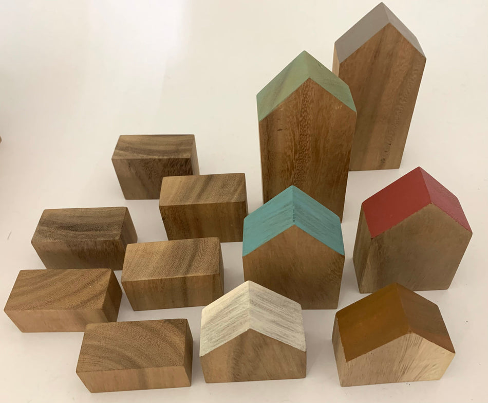 Papoose Earth House Blocks 12pc