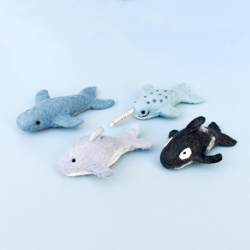 Tara Treasures Felt Ocean Marine Mammals
