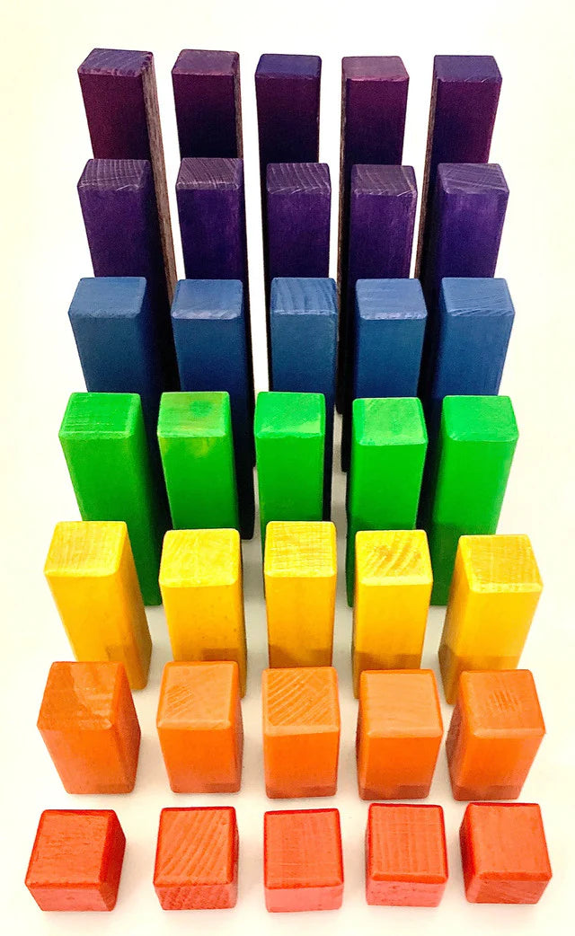 Papoose Rainbow Steps 35pc