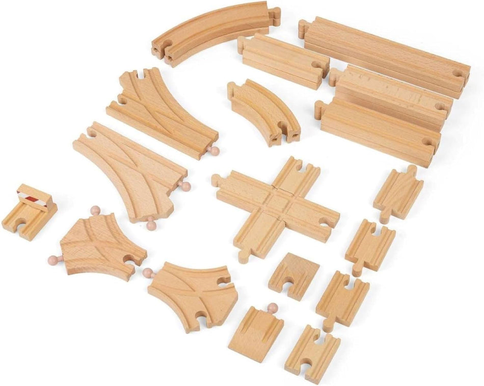 Bigjigs Rail Low Level Track Expansion Pack