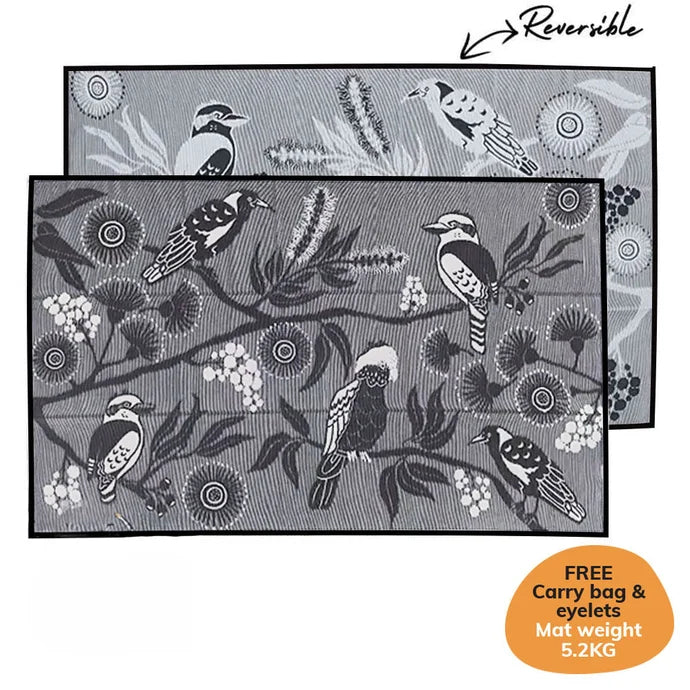 Recycled Mats Bird Song Mat 2.4mx4m
