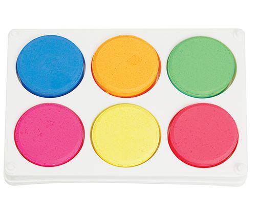 Poster Colours Paint Palette Fluoro