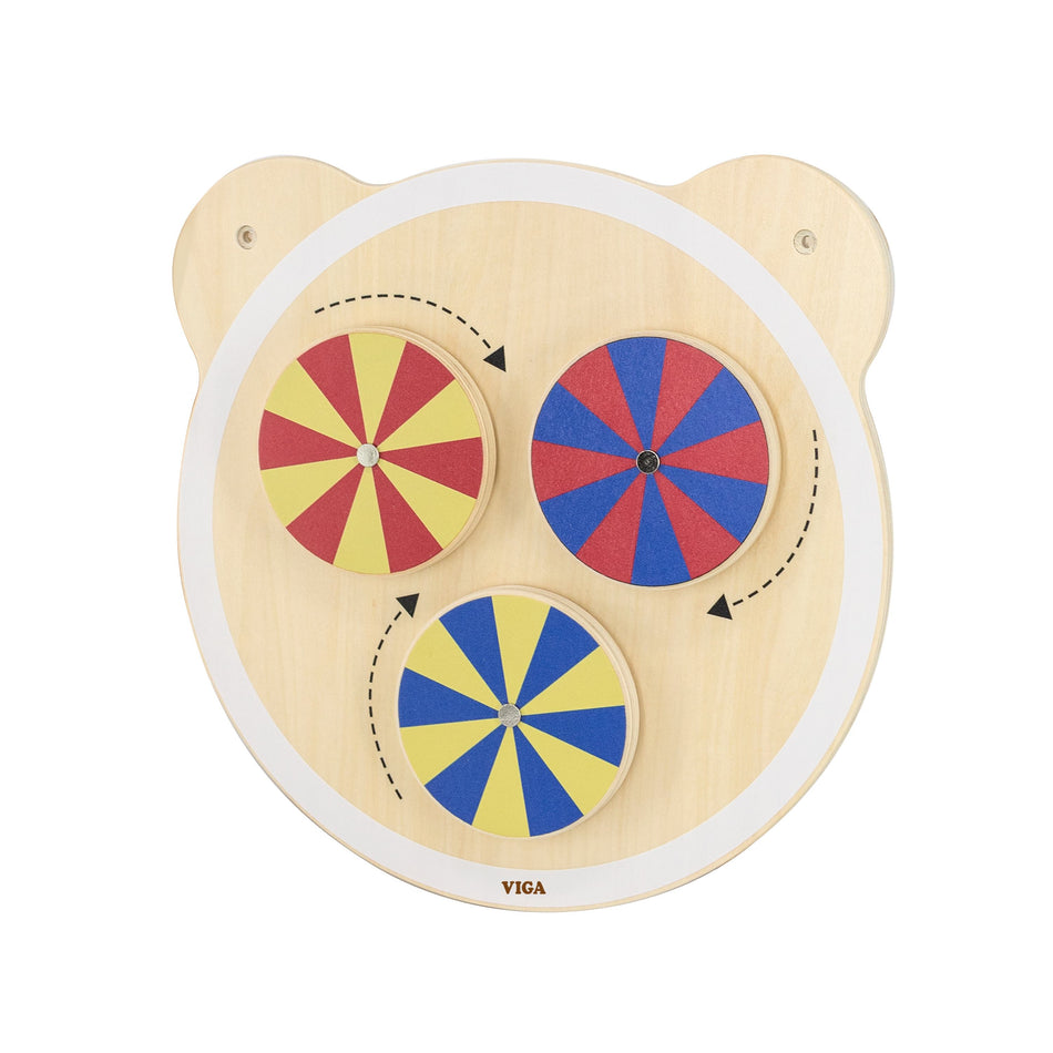 Viga Wall Toy Mixing Colours