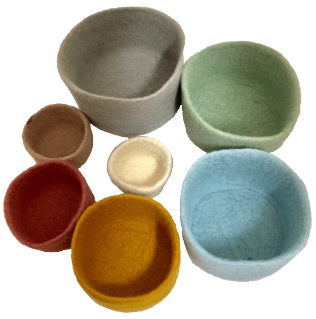 Papoose Earth Nested Bowl Set 7pc