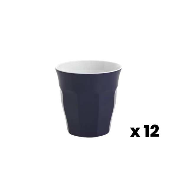 JAB Melamine Espresso Cup Blue 200ml 12pk