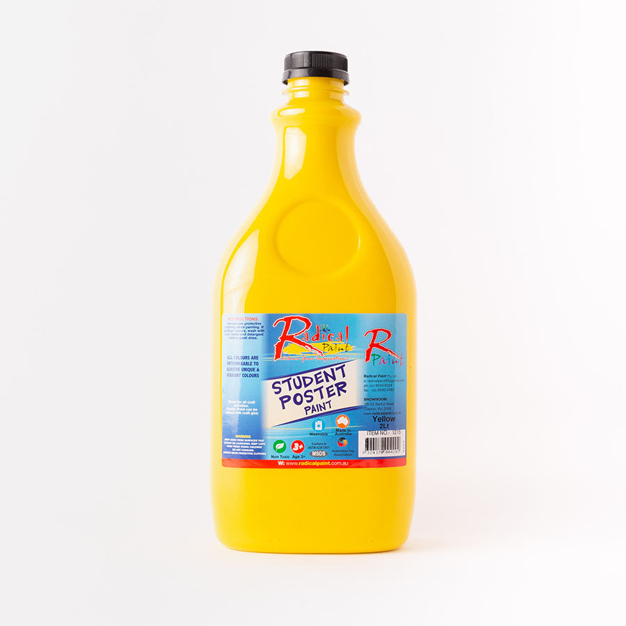 Student Poster Paint Yellow 2Lt