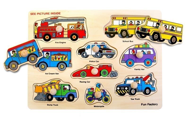 Fun Factory Knob Puzzle Vehicles