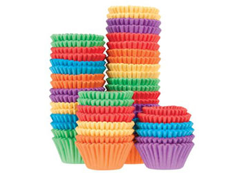 Mini Patty Pans 6.5cm Assorted 1,000pk