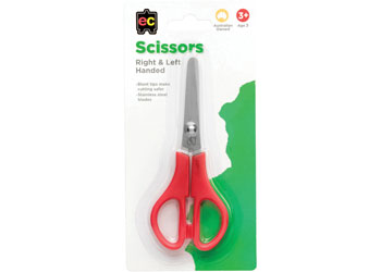 Scissors Red Handle 130mm