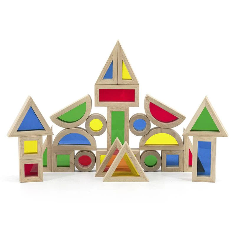 Viga Colourful Blocks 24pc
