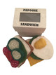 Papoose Felt Food Sandwich & Toppings