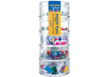 Joggle Eyes Coloured Pk 450