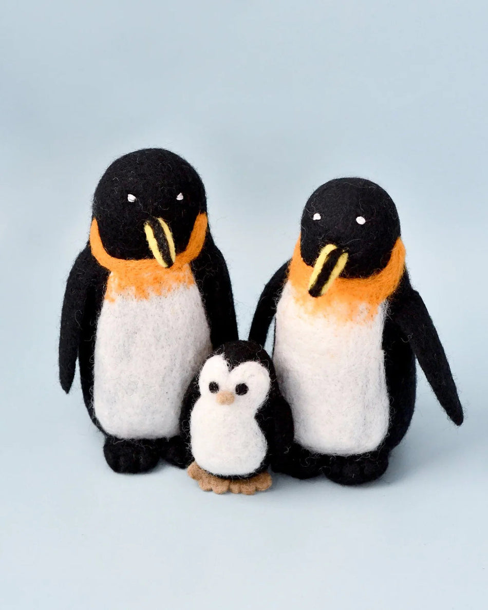 Tara Treasures Felt Penguins 3pc