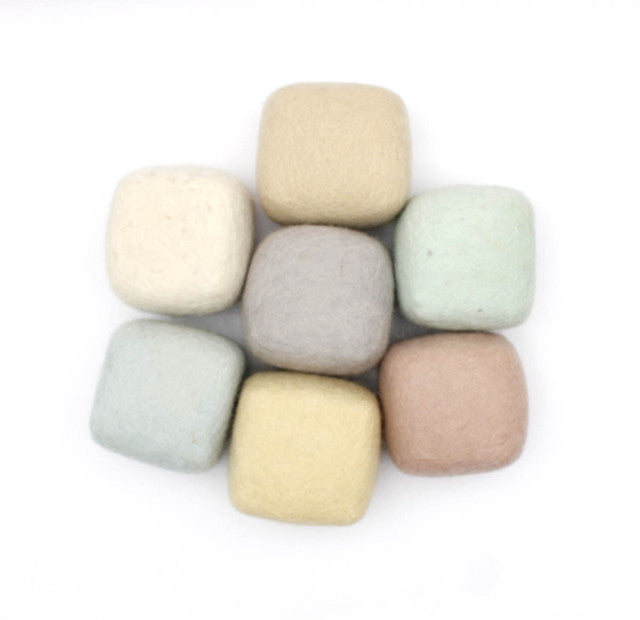 Papoose Pastel Cubes 7pc