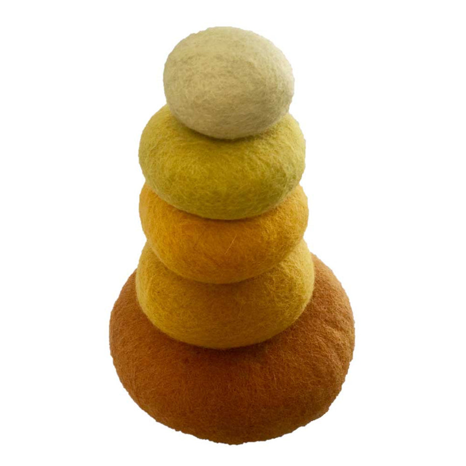 Papoose Stacking Set Yellow 5pc