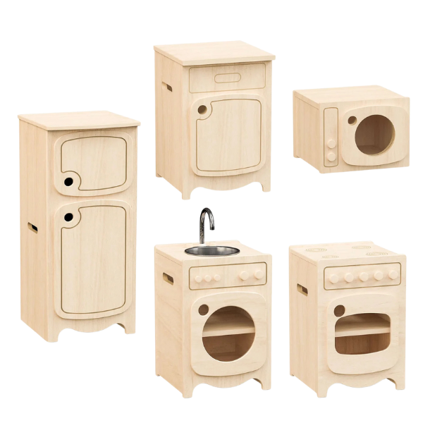 Edu-Fun Home Corner Kinder - 5 pc Set