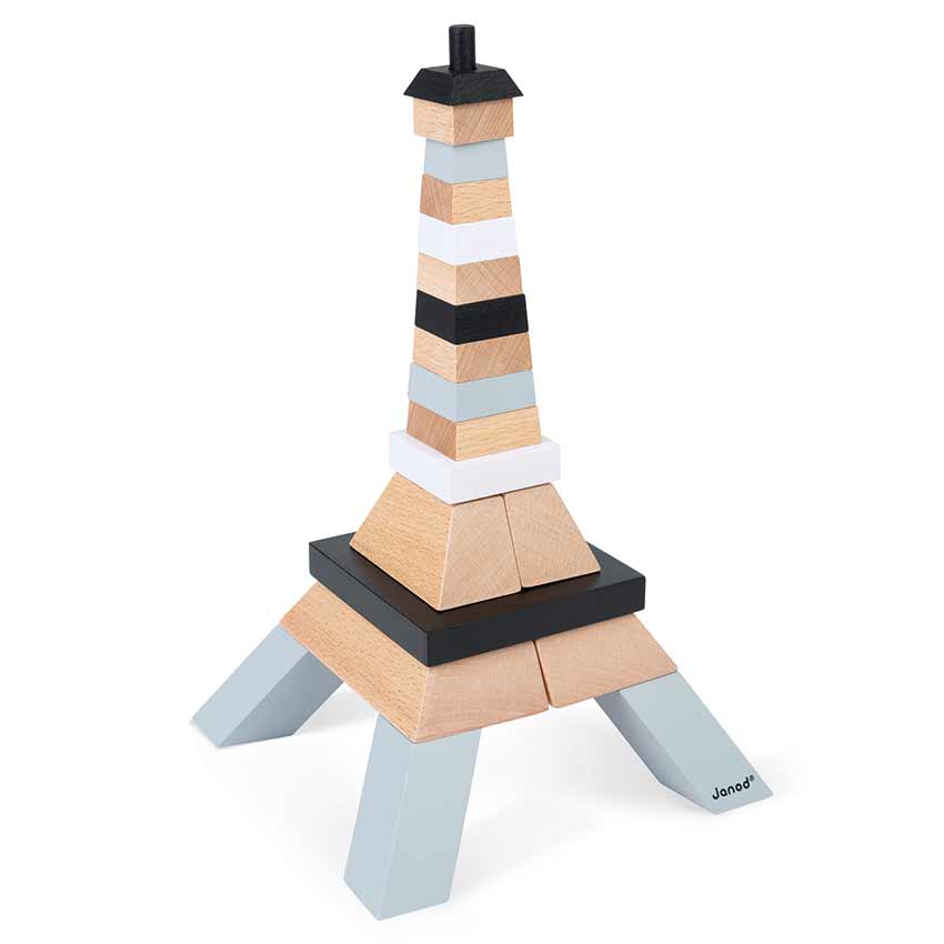 Janod Eiffel Tower Building Block