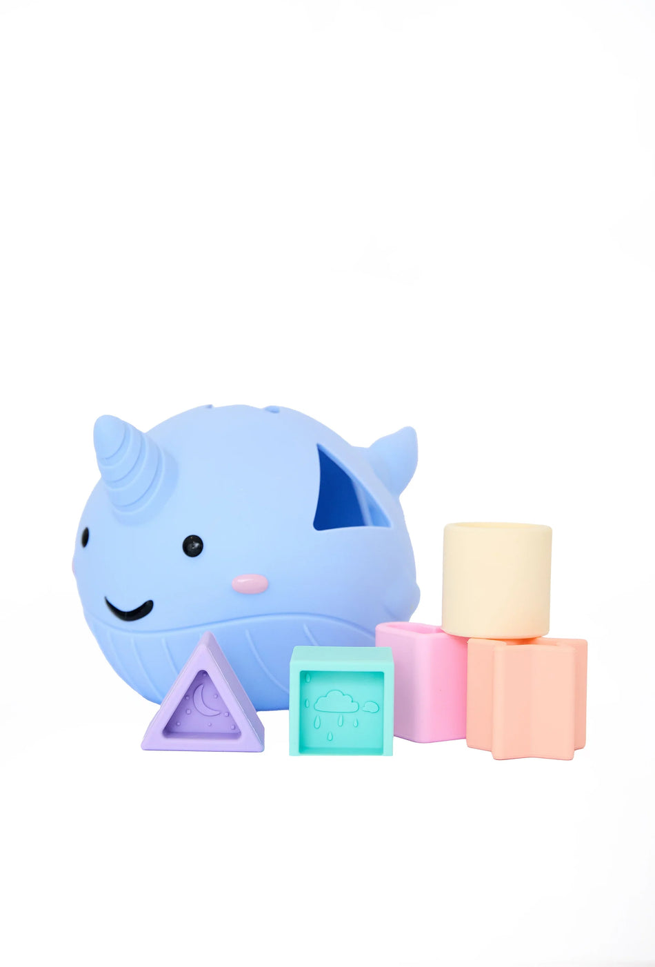 Jellystone Narwhal Shape Sorter Pastel