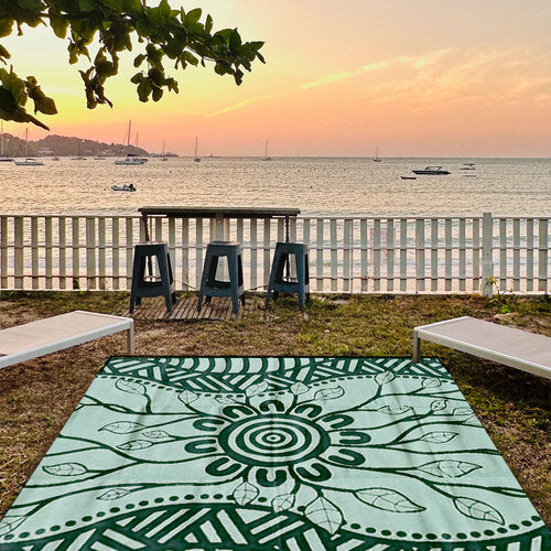 Recycled Mats Growth Mat 3m x 3m Green Hues