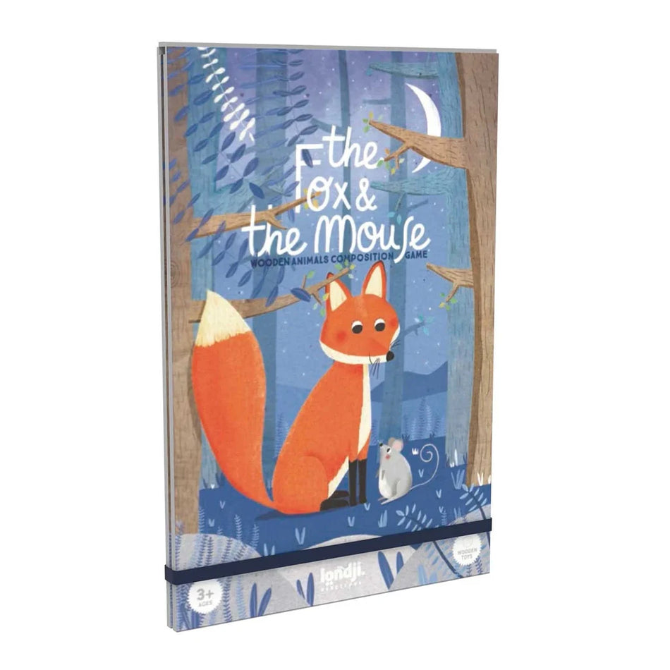 Londji Wooden Shape Set Fox & Mouse