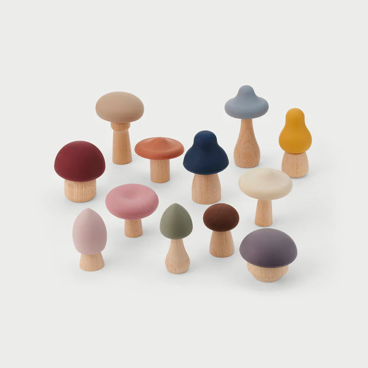 Tickit Silisoft Woodland Mushrooms (Earth)