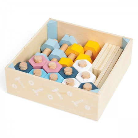 Bigjigs Nuts & Bolts Crate