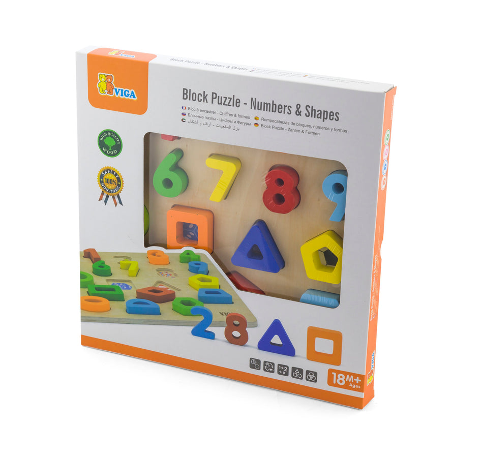 Viga Block Puzzle Numbers/Shapes